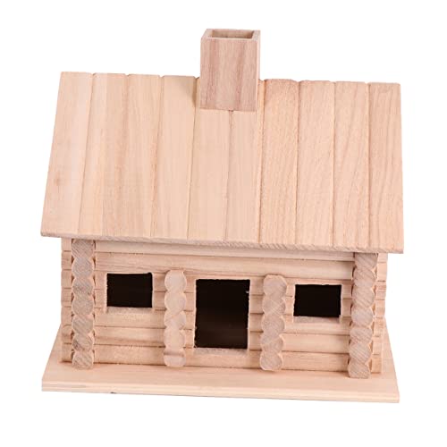 DIKACA Vogelhaus Kreatives Deko Element Für Den Garten Vogel Nest Aus Stilvolle Garten Dekoration Rustikale Vogelunterkunft Holzfarbe Für Die Vogelliebe DIKACA Vogelhaus Kreatives Deko Element Für Den Garten Vogel Nest Aus Stilvolle Garten Dekoration Rustikale Vogelunterkunft Holzfarbe Für Die Vogelliebe von DIKACA