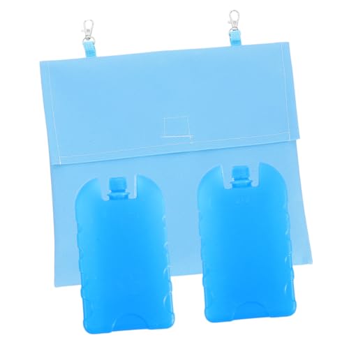 DIKACA Kühlender Eisbeutel für Kaninchen und Kleine Kleintiere mit Wiederverwendbarem Eisfach Vielseitige Kühltasche für Sommer Kondensationsschutz Komfortable Abkühlung von DIKACA
