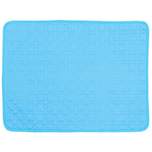 DIKACA Kühlmatte für Hunde Katzen Sommer Atmungsaktive Waschbare EIS Silk Haustier kühlkissen Langlebig für Hundebett Sofa und Reisen von DIKACA
