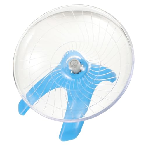 DIKACA Leises Hamsterrad Laufrad für Kleintiere Geräuschloses Laufspielzeug mit Glatten Kanten Vielseitig Geeignet für Hamster Rennmäuse Chinchillas Sicheres Sanftes Übungsrad von DIKACA