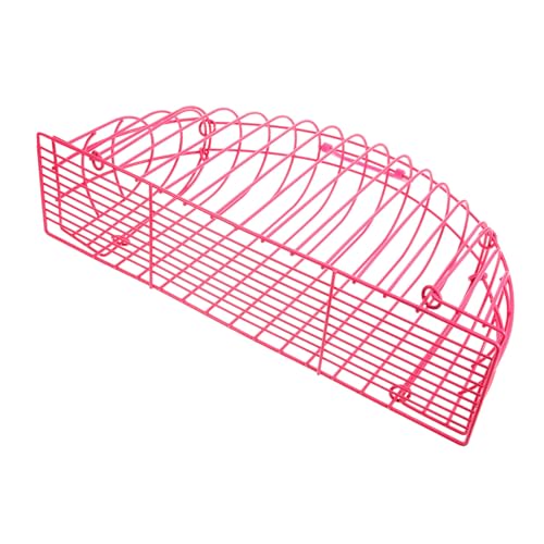 DIKACA Metall Katzenkäfig für Haustierpflege Kratzschutz Duschkäfig mit Atmungsaktivem Design und Tragbarem Handgriff Geeignet für Nagelpflege Baden und Transport von Katzen und Kleinen von DIKACA