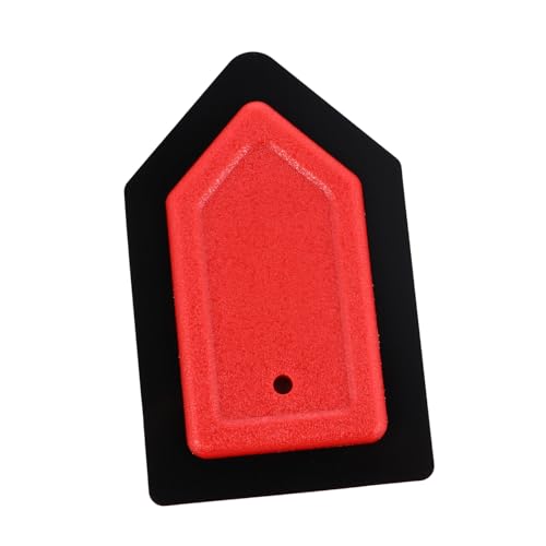 DIKACA Mini Pet Hair Remover Bürste aus Langlebigem Abs und Wiederverwendbar und Leicht zu Reinigen Ergonomisch für Möbel Teppiche und Kleidung Effektive Tierhaarentfernung in Rot von DIKACA