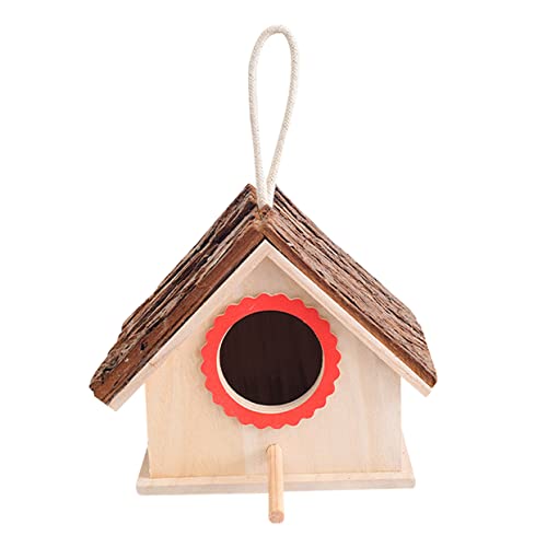 DIKACA Outdoor -Vogel -nestdekoration Zartes Nest Mini Außen Vogelhäuschen Zum Aufhängen Im Freien Hängend Heimnestschmuck Garten Vogelhaus Heimdekoration Bambus Khaki Zufällige Farbe DIKACA Outdoor -Vogel -nestdekoration Zartes Nest Mini Außen Vogelhäuschen Zum Aufhängen Im Freien Hängend Heimnestschmuck Garten Vogelhaus Heimdekoration Bambus Khaki Zufällige Farbe von DIKACA