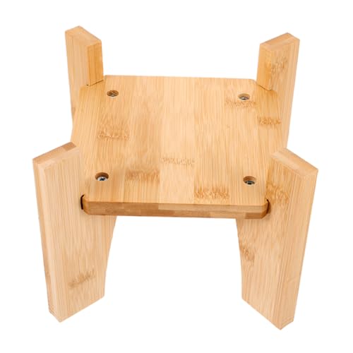 DIKACA Pflanzgefäß Aus Holz Indoor-topfständer Für Pflanzen Blumentopfständer Für Den Außenbereich Töpfe Stehen Inhaber Pflanzentopfhalter Steht Moderner Pflanzentisch Gießen Anlage Khaki von DIKACA