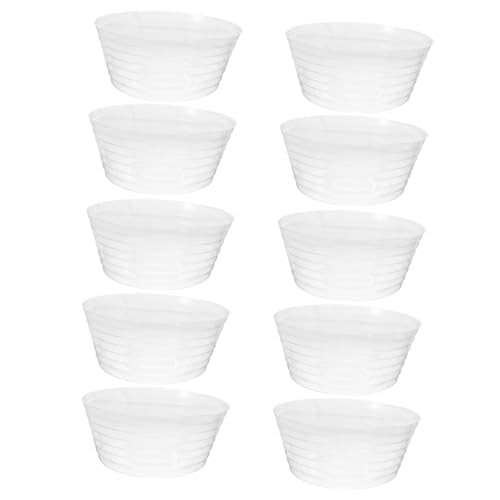 DIKACA Blumentopf-untersetzer 10er-Pack Einlagen Für Zimmerpflanzen Bonsai-tabletts Nicht-Design Verhindert Wasserüberlauf von DIKACA