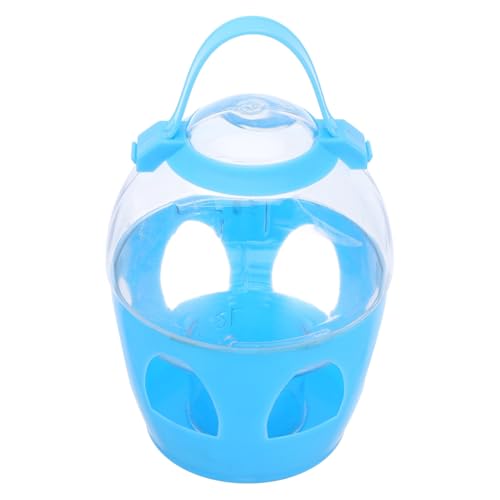 DIKACA Pigeon Water Feeder Transparent PVC Wasserspender Vogelkäfig Trinkbehälter Tragbar Robust Einfach zu Reinigen für Tauben und Kleinvögel DIKACA Pigeon Water Feeder Transparent PVC Wasserspender Vogelkäfig Trinkbehälter Tragbar Robust Einfach zu Reinigen für Tauben und Kleinvögel von DIKACA