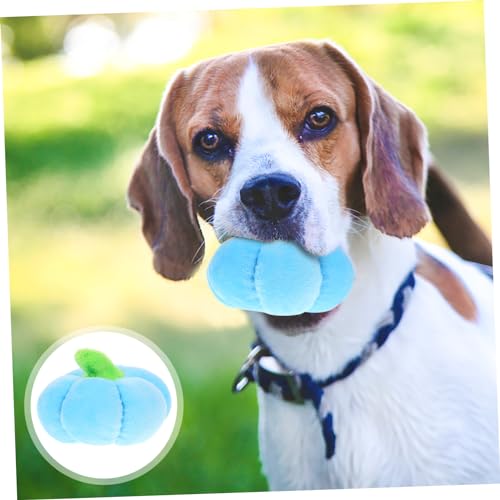 DIKACA Quietschendes Hundespielzeug Kürbisform Plüsch Kauspielzeug für Welpen Outdoor Trainingsspielzeug zur Zahnreinigung und Beschäftigung Kleiner Hunde DIKACA Quietschendes Hundespielzeug Kürbisform Plüsch Kauspielzeug für Welpen Outdoor Trainingsspielzeug zur Zahnreinigung und Beschäftigung Kleiner Hunde von DIKACA