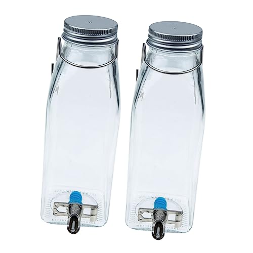 DIKACA Rabbit Wasserflasche für Kleintiere Transparentes Langlebiges Material Geräuscharmer Wasserspender mit Aufhängung für Hasen und Andere Kleine Haustiere Praktisches Doppelpack DIKACA Rabbit Wasserflasche für Kleintiere Transparentes Langlebiges Material Geräuscharmer Wasserspender mit Aufhängung für Hasen und Andere Kleine Haustiere Praktisches Doppelpack von DIKACA