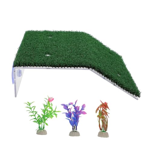 DIKACA Simulation Reptilien sonnenplattform für Aquarium mit Kletterterrassen und Ruhelounge Geeignet für Wasserschildkröten Echsen Frösche und Terrarientiere DIKACA Simulation Reptilien sonnenplattform für Aquarium mit Kletterterrassen und Ruhelounge Geeignet für Wasserschildkröten Echsen Frösche und Terrarientiere von DIKACA