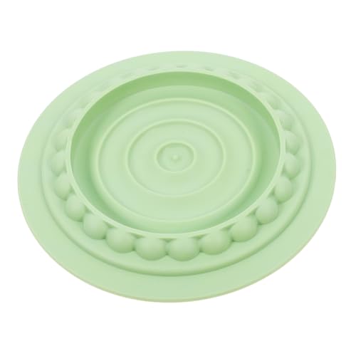 DIKACA Slow Feeder Napf mit Rutschfester Matte für Katzen und Hunde Große Kapazität Sicherer Langsamfutterspender Fördert Gesundes Fressen Leicht zu Reinigen Bpa Frei Grün von DIKACA