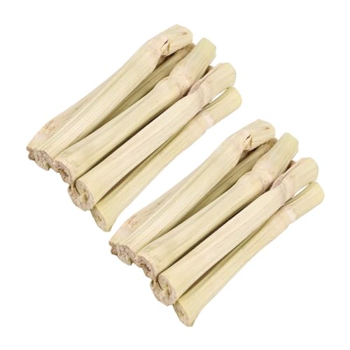 DIKACA Süße Holz-kausnacks für Kaninchen und Kleintiere Ergonomische Bunny Bamboo Chew Sticks Zahnpflege gegen Langeweile für Hamster Meerschweinchen Chinchillas von DIKACA