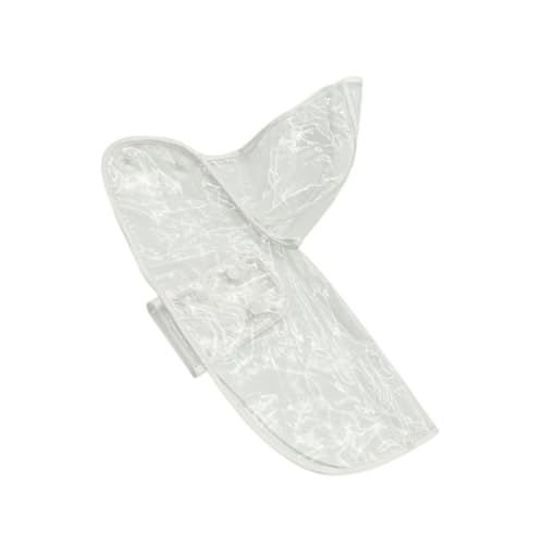 DIKACA Transparent Wasserdichter Hunde Regenmantel mit Kapuze und Knopfdesign Atmungsaktives Eva Material Leichter Outdoor Regenschutz für Kleine und Mittelgroße Hunde für Spaziergänge von DIKACA