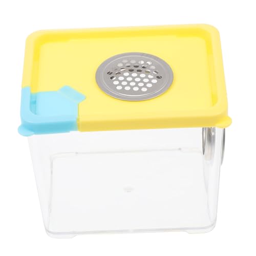 DIKACA Transparente Reptilien Futterbox aus Langlebigem Material Leichte Aufzucht Fütterungsbox für Spinnen Eidechsen und Insekten Kompakt Feuchtigkeitsresistent Zufällige Farbe DIKACA Transparente Reptilien Futterbox aus Langlebigem Material Leichte Aufzucht Fütterungsbox für Spinnen Eidechsen und Insekten Kompakt Feuchtigkeitsresistent Zufällige Farbe von DIKACA