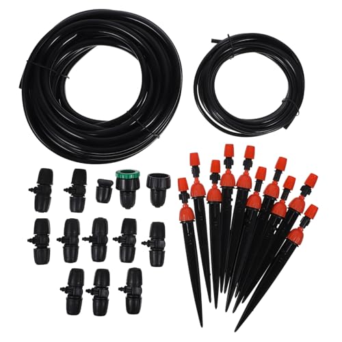 DIKACA Tropfbewässerungssystem, Schnellanschluss, Gartenbewässerungssystem, Automatisches Sprinklersystem-Set Für Rasen-hochbeet-gewächshaus-pflanzenbewässerungssystem DIKACA Tropfbewässerungssystem, Schnellanschluss, Gartenbewässerungssystem, Automatisches Sprinklersystem-Set Für Rasen-hochbeet-gewächshaus-pflanzenbewässerungssystem von DIKACA