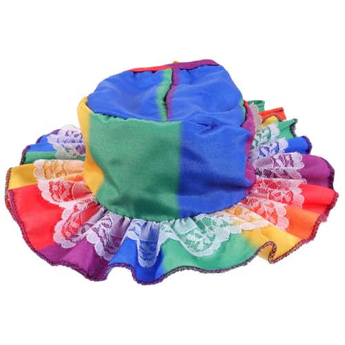 DIKACA Verstellbarer Hundesonnenhut mit Riemen Atmungsaktiv Leichter Sommerhut in Regenbogenfarben Kleine Schutz vor Uv Strahlung für Party und Outdoor Aktivitäten DIKACA Verstellbarer Hundesonnenhut mit Riemen Atmungsaktiv Leichter Sommerhut in Regenbogenfarben Kleine Schutz vor Uv Strahlung für Party und Outdoor Aktivitäten von DIKACA