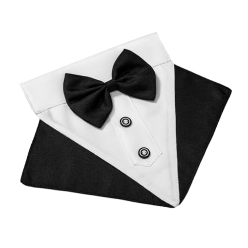 DIKACA Verstellbares Hundehalsband mit Britischem Stil Polyester Dreieckstuch Niedliches Haustierhalstuch für Geburtstagsgeschenk und Festliche Anlässe Klassisch Elegant DIKACA Verstellbares Hundehalsband mit Britischem Stil Polyester Dreieckstuch Niedliches Haustierhalstuch für Geburtstagsgeschenk und Festliche Anlässe Klassisch Elegant von DIKACA