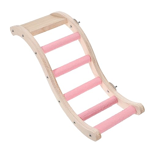 DIKACA Papagei Leiter Spielzeug Vogelkäfig Kletterseile für Vögel Holzleiter Klaue Schleifen DIKACA Papagei Leiter Spielzeug Vogelkäfig Kletterseile für Vögel Holzleiter Klaue Schleifen von DIKACA