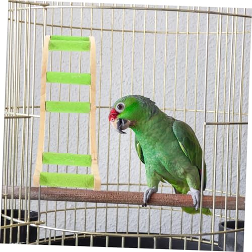 DIKACA Vogelkäfig Kletterleiter aus Naturholz Robuste Papagei Spielzeugleiter mit Krallenpflegefunktion Bunte Hamster Kletterleiter für Kleine bis Mittlere Vögel DIKACA Vogelkäfig Kletterleiter aus Naturholz Robuste Papagei Spielzeugleiter mit Krallenpflegefunktion Bunte Hamster Kletterleiter für Kleine bis Mittlere Vögel von DIKACA