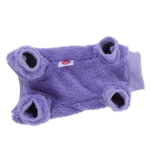 DIKACA Warmer Katzenmantel Sphynx für Herbst Winter Weicher Doppelseitiger Fleece-Pullover mit Ärmeln Anschmiegsames Haustier-winterkleidungsstück für Kleine Katzen und Hunde von DIKACA