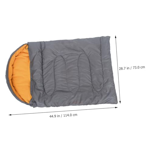 DIKACA Warmer Pet mit Reißverschluss Outdoor Hundeschlafsack für Camping und Reisen Strapazierfähige Leichte Hundematte Klappbar und Einfach zu Reinigen für Kalte Untergründe von DIKACA