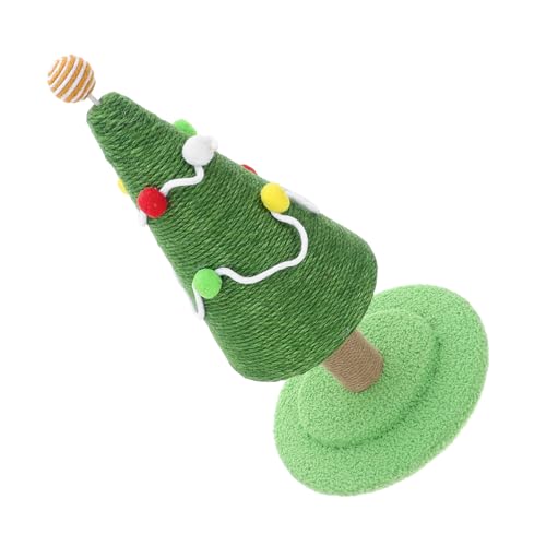 DIKACA Weihnachtlicher Kratzbaum Katzenkletterturm aus Natürlichem Sisal Hoher Vertikaler Katzenkratzer Weihnachtsbaum Design Fördert Krallenpflege und Aktives DIKACA Weihnachtlicher Kratzbaum Katzenkletterturm aus Natürlichem Sisal Hoher Vertikaler Katzenkratzer Weihnachtsbaum Design Fördert Krallenpflege und Aktives von DIKACA