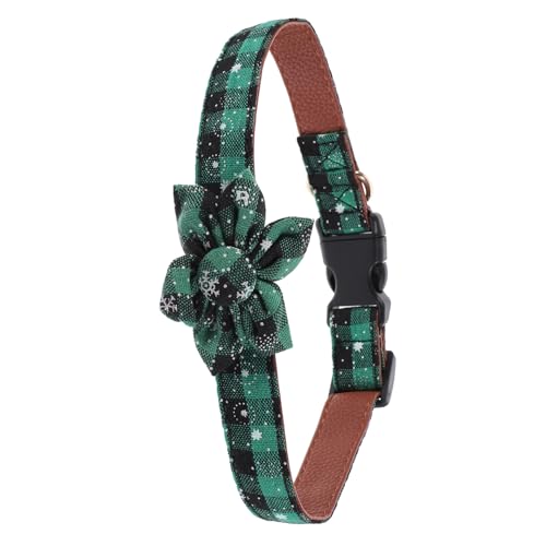 DIKACA Entzückendes Hundehalsband Mit Weihnachtsmotiv Halsband Für Welpen Haustierhalsband Für Partys von DIKACA