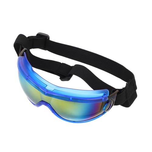 DIKACA Winddichte Hundebrille mit Uv Schutz für Große Rassen Verstellbare Gurte und Winddicht für Wandern Fahren Radfahren und Outdoor Aktivitäten von DIKACA