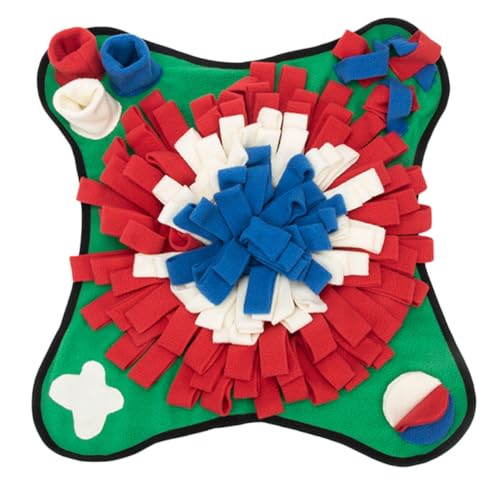 DIKACA für Hunde aus Polar Fleece Langlebige Futtermatte als Slow Feeder und Trainingsmatte Interaktives Suchkissen für Spielerisches Futterverstecken und Geruchstraining von Kleinen bis DIKACA für Hunde aus Polar Fleece Langlebige Futtermatte als Slow Feeder und Trainingsmatte Interaktives Suchkissen für Spielerisches Futterverstecken und Geruchstraining von Kleinen bis von DIKACA