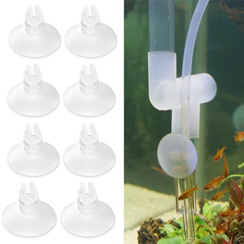 DILUSILK Aquarium-Saugnäpfe für Aquariumheizung, Saugnäpfe, 2,8 cm, Befestigungsclips, für Aquarien, Belüftung, transparent, 20 Stück DILUSILK Aquarium-Saugnäpfe für Aquariumheizung, Saugnäpfe, 2,8 cm, Befestigungsclips, für Aquarien, Belüftung, transparent, 20 Stück von DILUSILK