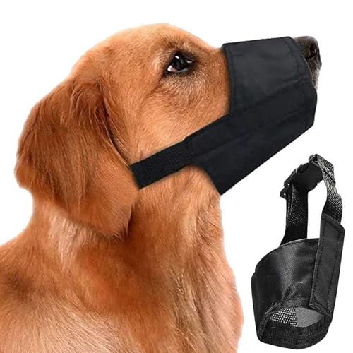 Maulkorb für kleine Hunde, Maulkorb für mittelgroße Hunde, verstellbare Schlaufe, verhindert längere Nase von DILUSILK
