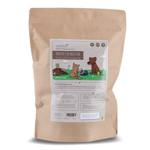 Hunde- und Katzen-Bokashi 500 g - mit Effektiven Mikroorganismen fermentiertes Ergänzungsfutter Hunde- und Katzen-Bokashi 500 g - mit Effektiven Mikroorganismen fermentiertes Ergänzungsfutter von DIMIKRO