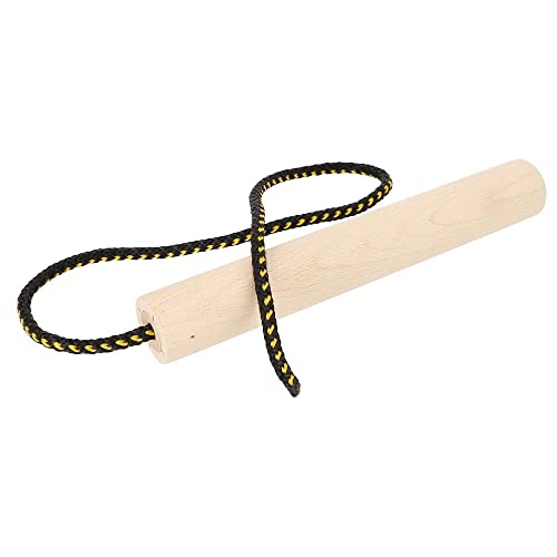 Dingo Gear Apport Holz Rund,Roll mit Seil Rolle mit Abmessungen: #3,3cm und Länge 23 cm Seil länge 60 cm Spiel Ausbildung IGP Apportieren S02508 von DINGO GEAR WWW.DINGOGEAR.COM 1977