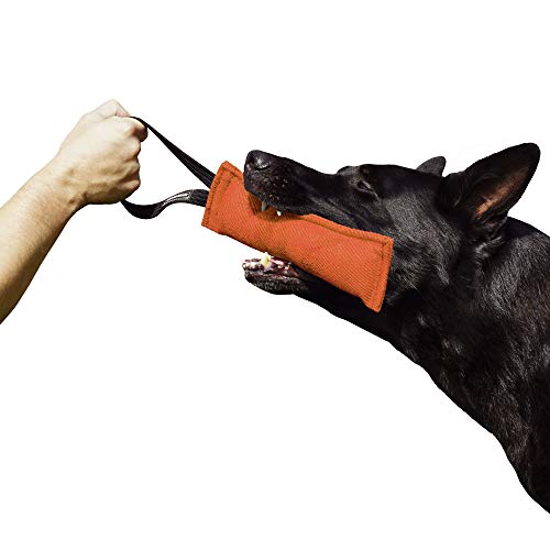 Dingo Gear Baumwolle-Nylon Beißwurst für Hundetraining IGP IPO Obiedence Schutzhund Hundesport, 28 x 7 cm, 1 Griff Orange S00082 von DINGO GEAR WWW.DINGOGEAR.COM 1977