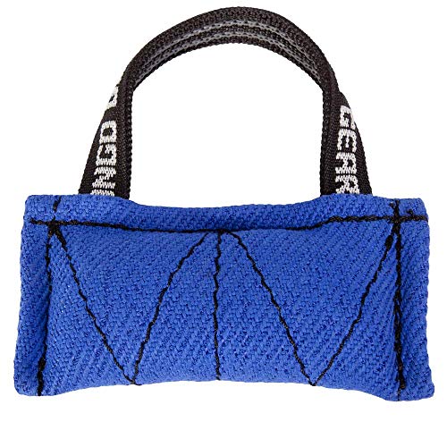 Dingo Gear Baumwolle-Nylon Beißwurst für Hundetraining 15 x 8 cm Piccolo Blau S00700 von DINGO GEAR WWW.DINGOGEAR.COM 1977