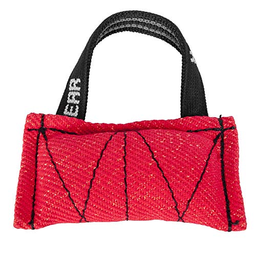 Dingo Gear Baumwolle-Nylon Beißwurst für Hundetraining 15 x 8 cm Piccolo Rot S00697 von DINGO GEAR WWW.DINGOGEAR.COM 1977