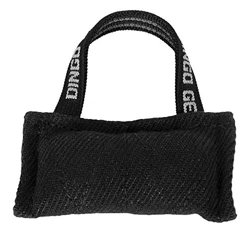 Dingo Gear Baumwolle-Nylon Beißwurst für Hundetraining 15 x 8 cm Piccolo Schwarz S00698 von DINGO GEAR WWW.DINGOGEAR.COM 1977