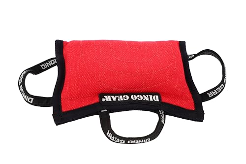 Dingo Gear Beißkissen Keilform Medium Weich aus Baumwolle-Nylon Rot IPO IGP Training Ausbildung Hundetraining S00527 Dingo Gear Beißkissen Keilform Medium Weich aus Baumwolle-Nylon Rot IPO IGP Training Ausbildung Hundetraining S00527 von DINGO GEAR WWW.DINGOGEAR.COM 1977