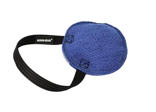 Dingo Gear Beißwurst,Berta'' mit 1 Griff #14cm Dicke 3 cm aus französischem Material (Nylcott) für Hundetraining IGP IPO Obedience Schutzhund Hundesport Blau S00091 von DINGO GEAR WWW.DINGOGEAR.COM 1977