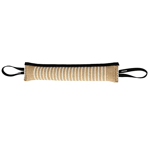 Dingo Gear Beisswurst aus Jute EXTRA Stark mit Zwei Halter 60 cm x 8 cm IGP IPO Training Hundespielzeug S00151 von DINGO GEAR WWW.DINGOGEAR.COM 1977