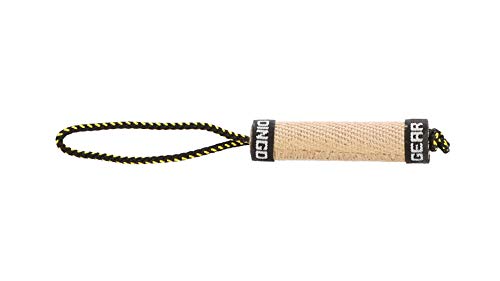 Dingo Gear Beisswurst aus Jute Walze mit Halter 15 cm x 3 cm K9 IGP IPO Training Hundespielzeug S00155 von DINGO GEAR WWW.DINGOGEAR.COM 1977