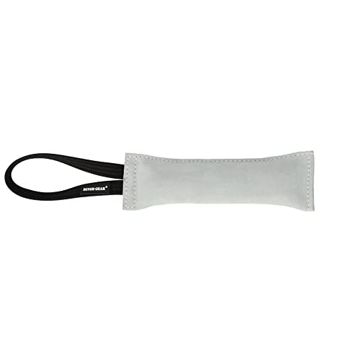 Dingo Gear Beißwurst aus Leder mit Griff 25 cm x 6 cm Spiel Training Hundespielzeug Hundesport Hundetraining natürliche Farbe S00215 von DINGO GEAR WWW.DINGOGEAR.COM 1977