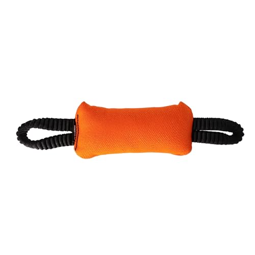 Dingo Gear Beißwurst mit 2 Griff Bungee Breite 8 cm Länge 22 cm aus Nylcot für Hundetraining IGP IPO Obedience Schutzhund Orange S02822 Dingo Gear Beißwurst mit 2 Griff Bungee Breite 8 cm Länge 22 cm aus Nylcot für Hundetraining IGP IPO Obedience Schutzhund Orange S02822 von DINGO GEAR WWW.DINGOGEAR.COM 1977