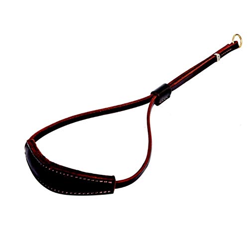 Dingo Gear Ende-Ringenhalsband aus gefettetem Leder, Länge 50 cm, Breite 1 cm, Braun Schauhalsband aus Fettleder,Führung des Hundes in den Ring S03508 Dingo Gear Ende-Ringenhalsband aus gefettetem Leder, Länge 50 cm, Breite 1 cm, Braun Schauhalsband aus Fettleder,Führung des Hundes in den Ring S03508 von DINGO GEAR WWW.DINGOGEAR.COM 1977
