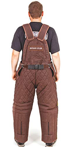 Dingo Gear Kunstlederhose Light Guard für das Militär Training Hunde IGP Special Forces Andere Größe XL Braun S01024 von DINGO GEAR WWW.DINGOGEAR.COM 1977