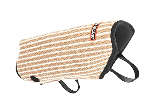 Dingo Gear Schutzärm mit Griff Handarbeit Universal Schutz für Training Hunde Natürliche Jute Härte Jack IGP S00533 von DINGO GEAR WWW.DINGOGEAR.COM 1977