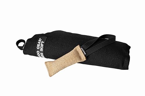 Dingo Gear Set Schutzarm aus Nylcot Mini weich Beißärmel Plus Beisswurst aus Jute Beißtraining für IGP K9 Hundesport Welpen Training junger Hunde Schwarz Beißniveau 1 Anfänger S10045 von DINGO GEAR WWW.DINGOGEAR.COM 1977