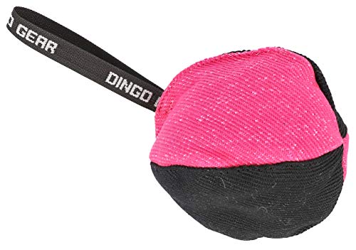 Dingo Gear Trainings-Spielzeug Nylcott French Material Training Spiel Apport IGP K9 Obedience Apporte Spiel für Hund Große Bäll Rosa S02796 von DINGO GEAR WWW.DINGOGEAR.COM 1977