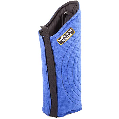 Dingo Gear Beinschutzmanschette Lange Soft,Weich aus Nylcot für das Biss-Training Handgefertigt Blau S01986 von DINGO GEAR WWW.DINGOGEAR.COM 1977