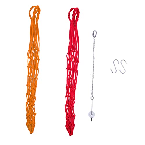DINHEAROM Hängender Hühner Futterbeutel Hühner Gemüse String Tasche Langlebiges Papageien Spielzeug Futterspender für Küken Obst und Gemüsehalter für Geflügel DINHEAROM Hängender Hühner Futterbeutel Hühner Gemüse String Tasche Langlebiges Papageien Spielzeug Futterspender für Küken Obst und Gemüsehalter für Geflügel von DINHEAROM