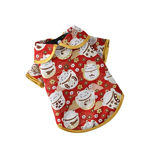 DINHEAROM 1 Stück Welpenkleidung tierkostüme hundekleidung Katzenkleidung Winterkleidung hundekleider Geburtstag des Hundes Hunde-Outfit für Katzen Haustierkleidung Haustier Hund Mantel von DINHEAROM